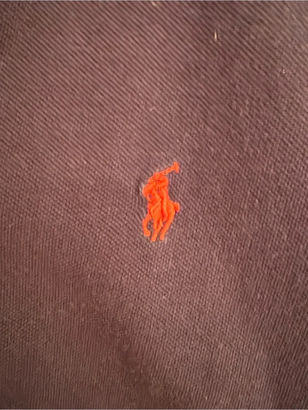 Ralph Lauren Men's Dark Navy Polo with Red Pony Logo